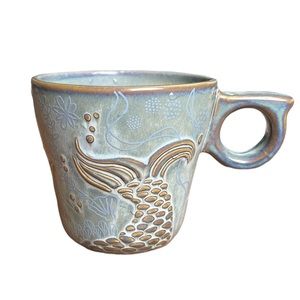 2014 Starbucks Siren Mermaid Tail Anniversary Collection Coffee Mug Cup 12 Oz